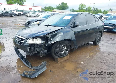 2008 Hyundai Elantra Gls/Se from USA, damaged, VIN KMHDU46D68U517407